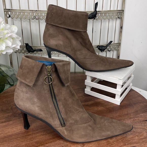 Espace Guest Womens Booties Toe Suede size 9B. - Picture 3 of 8